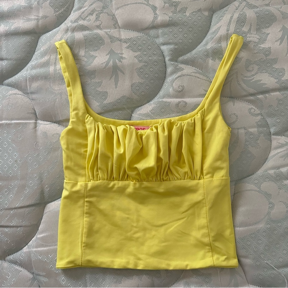 Verge Girl Yellow Tank Top AU 6